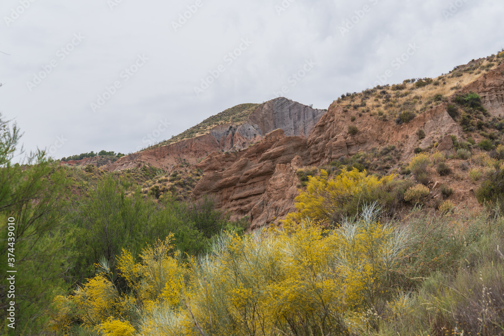 Obraz premium mountainous landscape in southern Spain