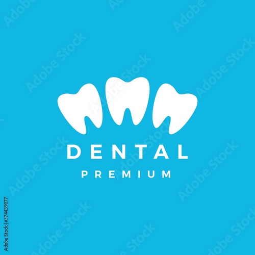 dental logo vector icon illustration