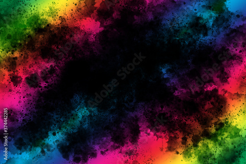 An abstract cloudy grunge background image.