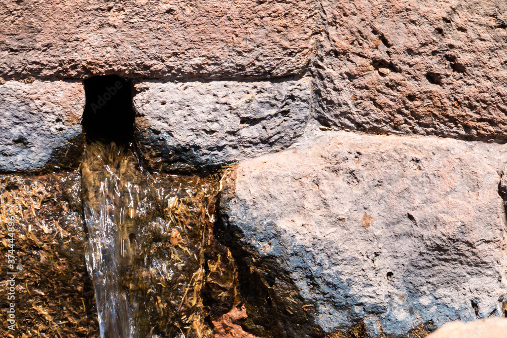 Sistema hidráulico Inca Stock Photo | Adobe Stock