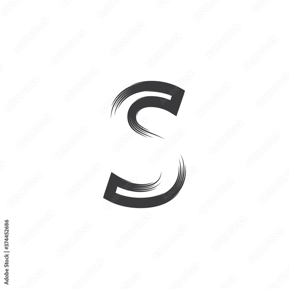 S letter S letter