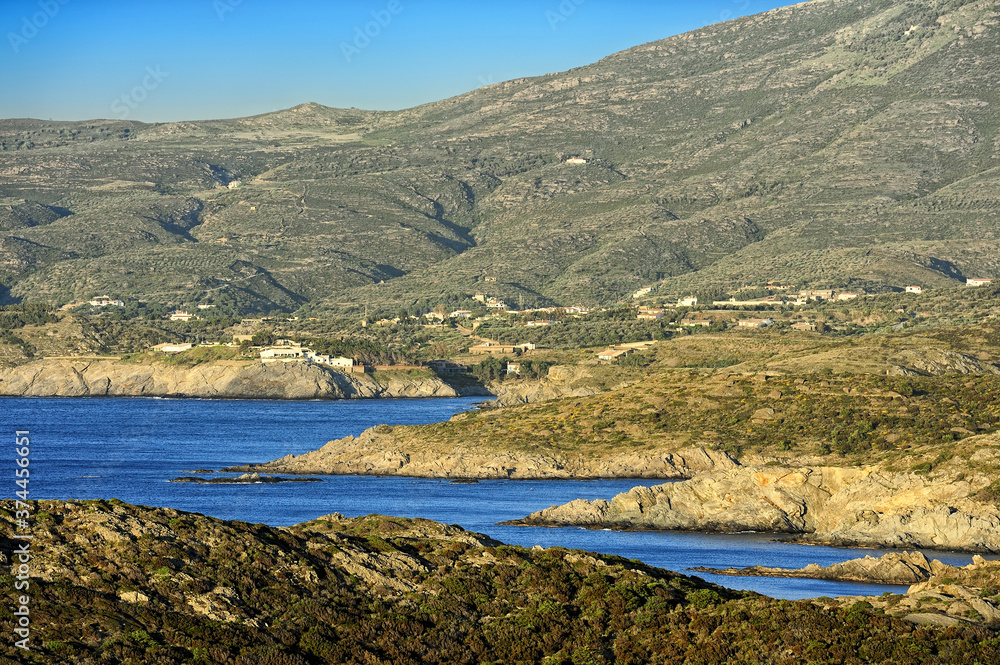 landscape near Cape Creus (Costa Brava, Catalonia, Spain)