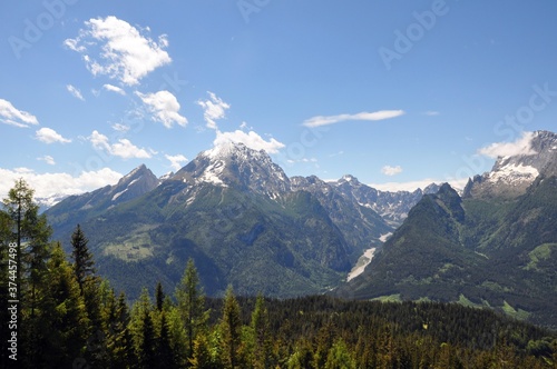 Unterwegs am Hochschwarzeck im Berchtesgadener Land