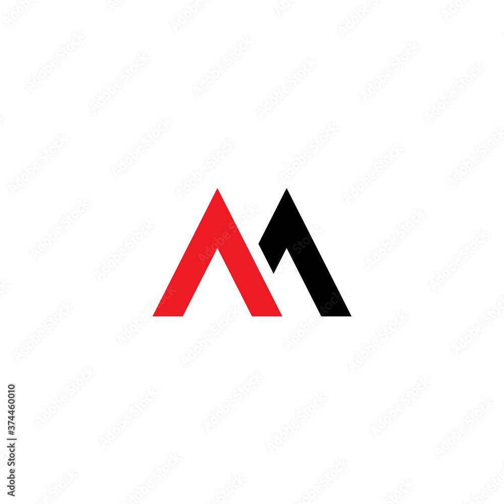 AM Logo symbol modern AM Logo symbol modern