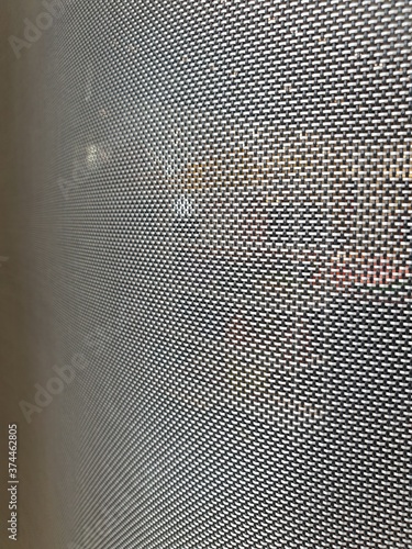 texture of curtain background to filter out the sunlight inside the building. Abstract image of texture