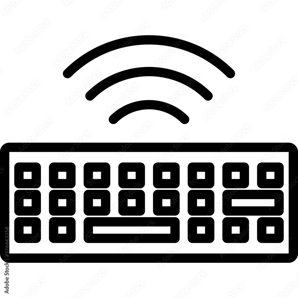 Wireless keyboard icon Wireless keyboard icon