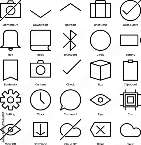 business icons set