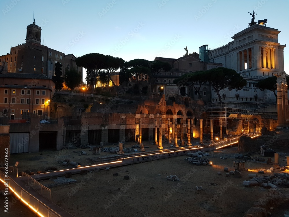 Fototapeta premium Roma Fori Imperiali