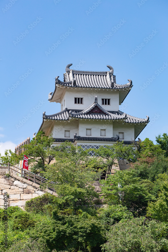 因島水軍城 隅櫓 -日本遺産に認定された村上海賊の資料を展示した日本で唯一の水軍城-