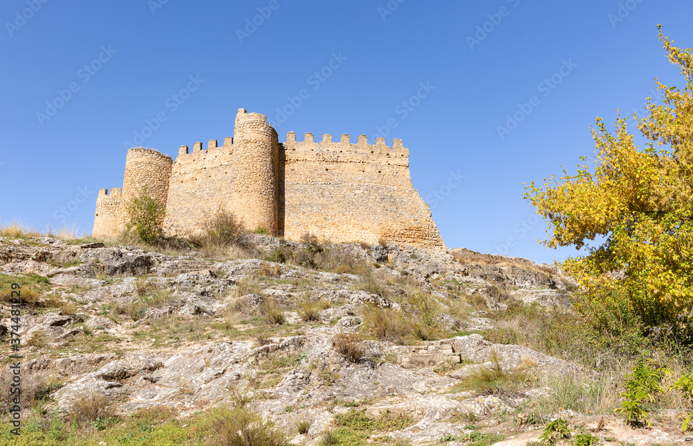 the medieval castle of Berlanga de Duero, province of Soria, Castile and Leon, Spain