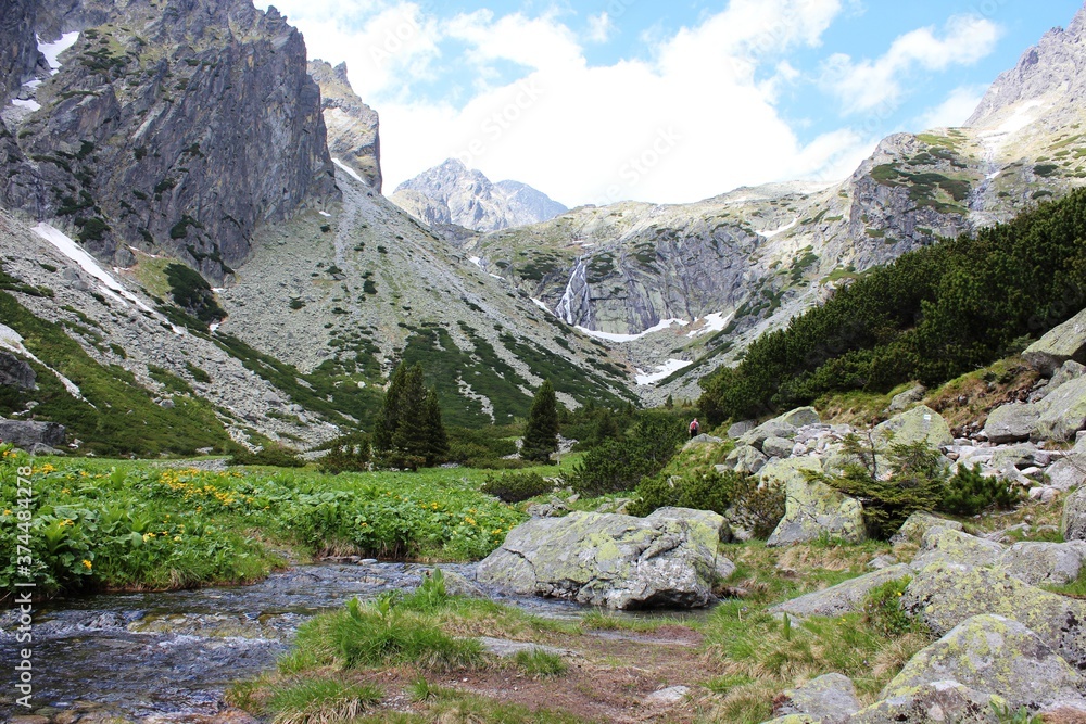 mountain landscape in the Tatra