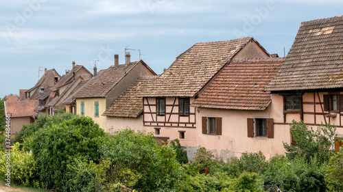 Picturesque homes of winegrowers from the Vosges