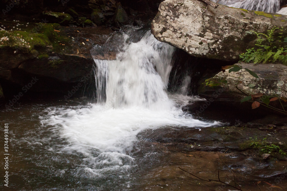 Cascade in Georgia Mountains Cascade in Georgia Mountains