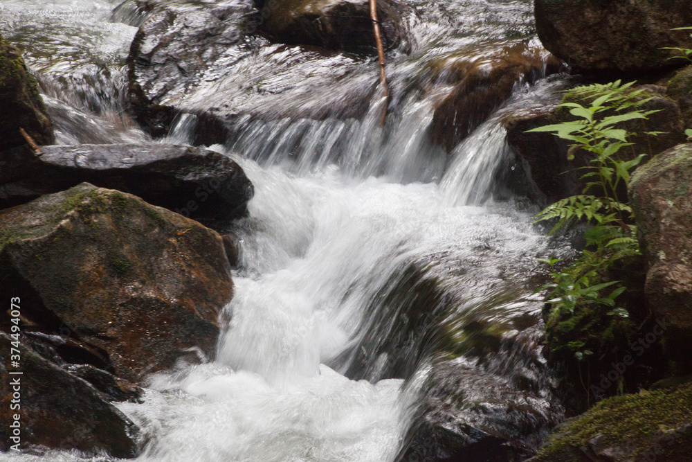 Obraz premium Cascade in Georgia Mountains