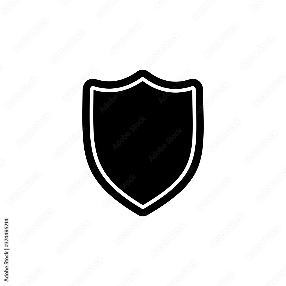 shield icon, shield check mark icon vector symbol isolated illustration white background shield icon, shield check mark icon vector symbol isolated illustration white background