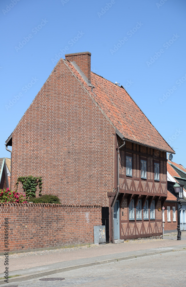 Fachwerkhaus in Ystad, Schweden