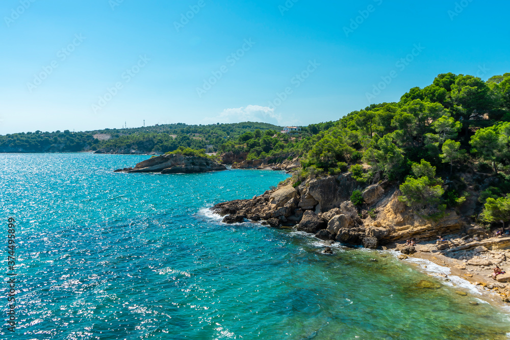 beach coast mediterranean