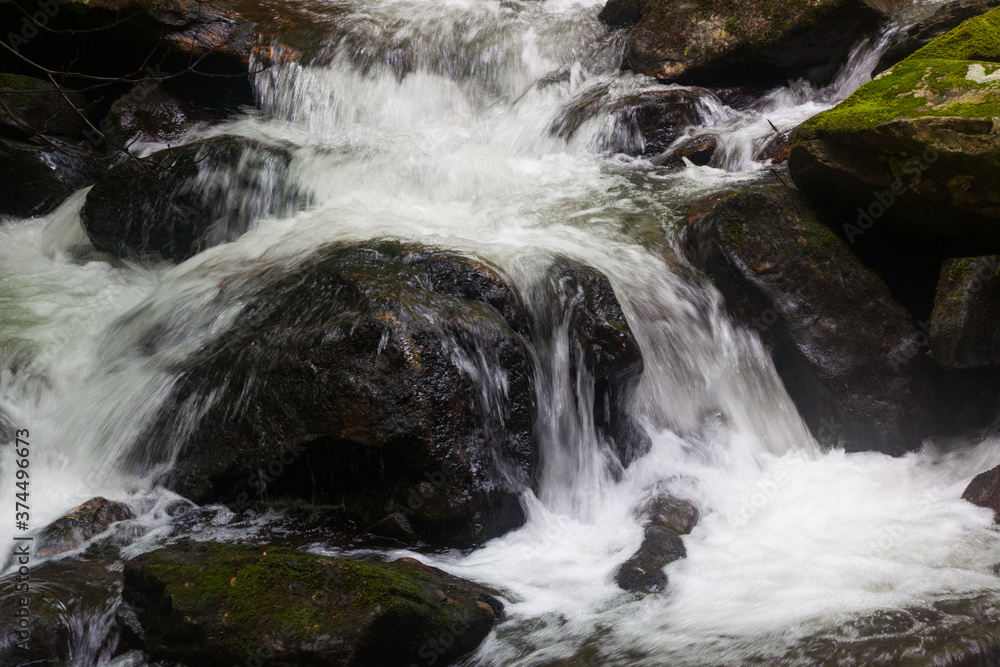 Cascade in Georgia Mountains Cascade in Georgia Mountains