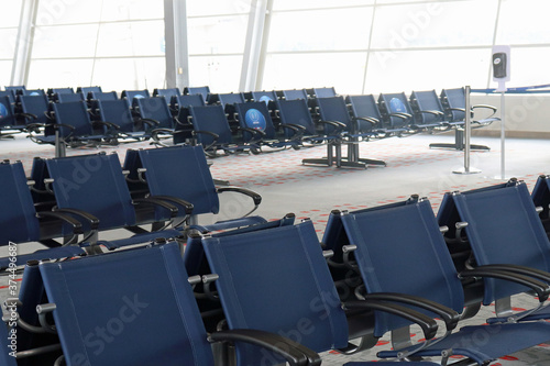 Airport Empty During Pandemic Travel