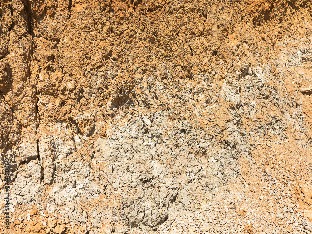 Clay dried with cracks, texture that can be used as material Clay dried with cracks, texture that can be used as material