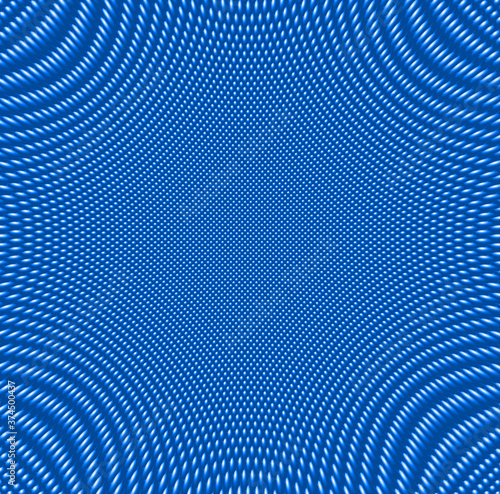 青のリベットのパターン 青い背景