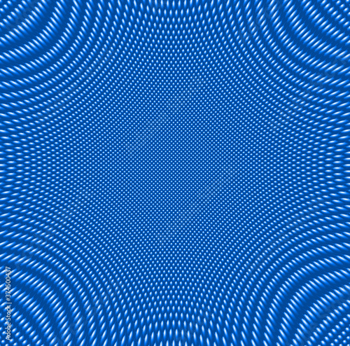 青のリベットのパターン　青い背景