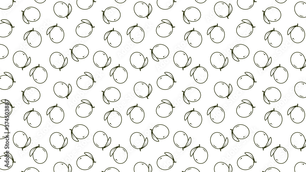 Olive pattern wallpaper. Olive on white background. wallpaper. free space for text. copy space.
