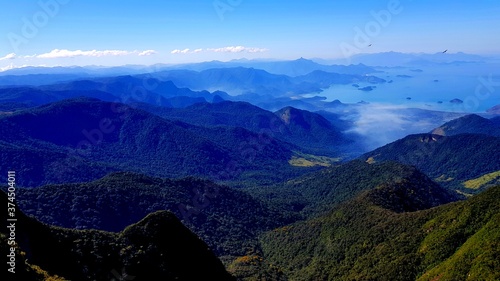 View of mountain range 