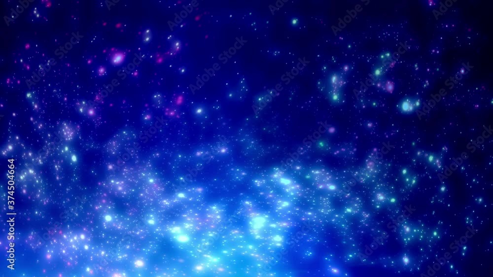 Glowing Abstract Particles Background Loop Glowing Abstract Particles Background Loop