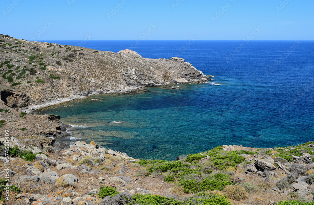Fototapeta premium Panorama Ovest Asinara
