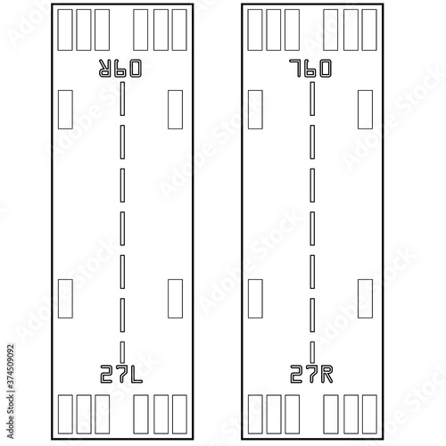 Parallel runway
