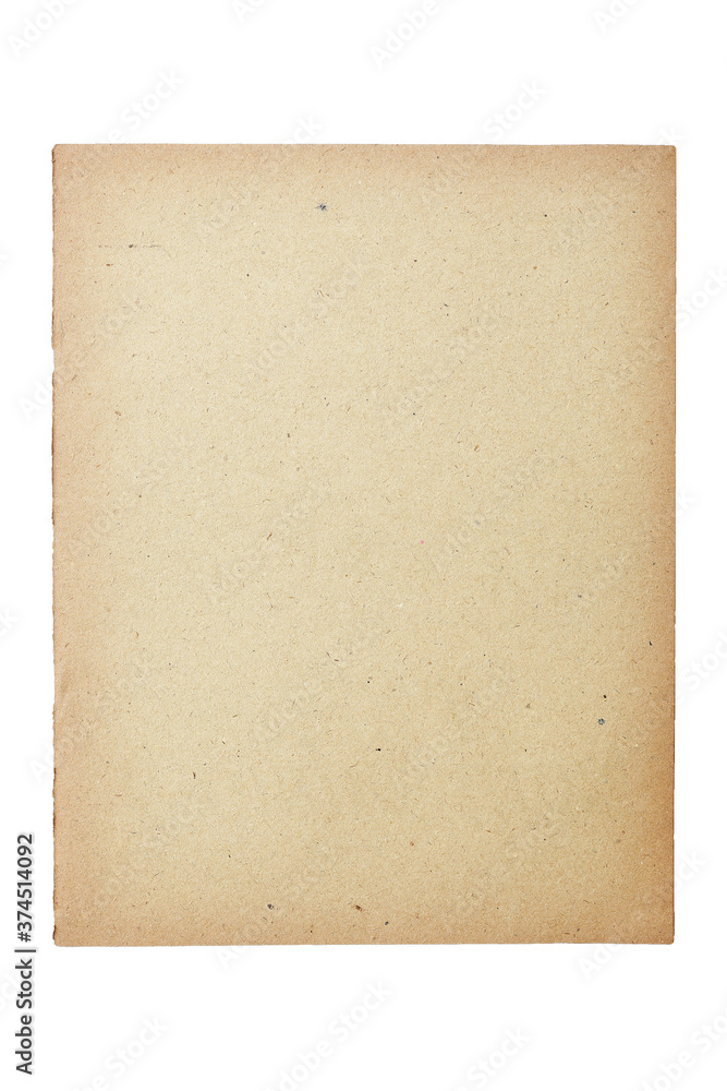 Isolated old brown background paper texture Isolated old brown background paper texture