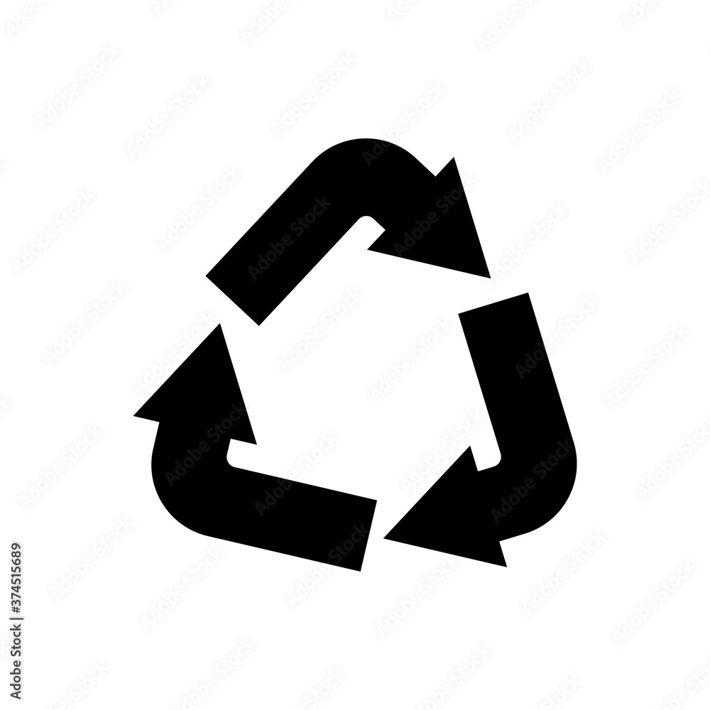 Recycle outline icon isolated. Symbol, logo illustration for mobile concept and web design. Recycle outline icon isolated. Symbol, logo illustration for mobile concept and web design.