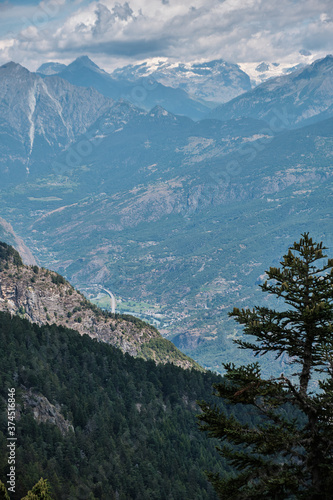 Trekking in Aosta Valley  location Tet Du Mond