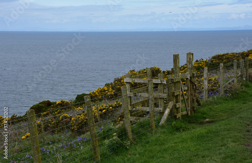 Views Down to the Irish Sea in St Bees England photo