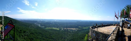 panorama of the mountains