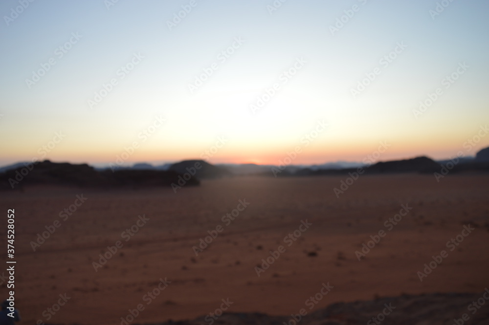 Wadi Rum Sonnenuntergang
