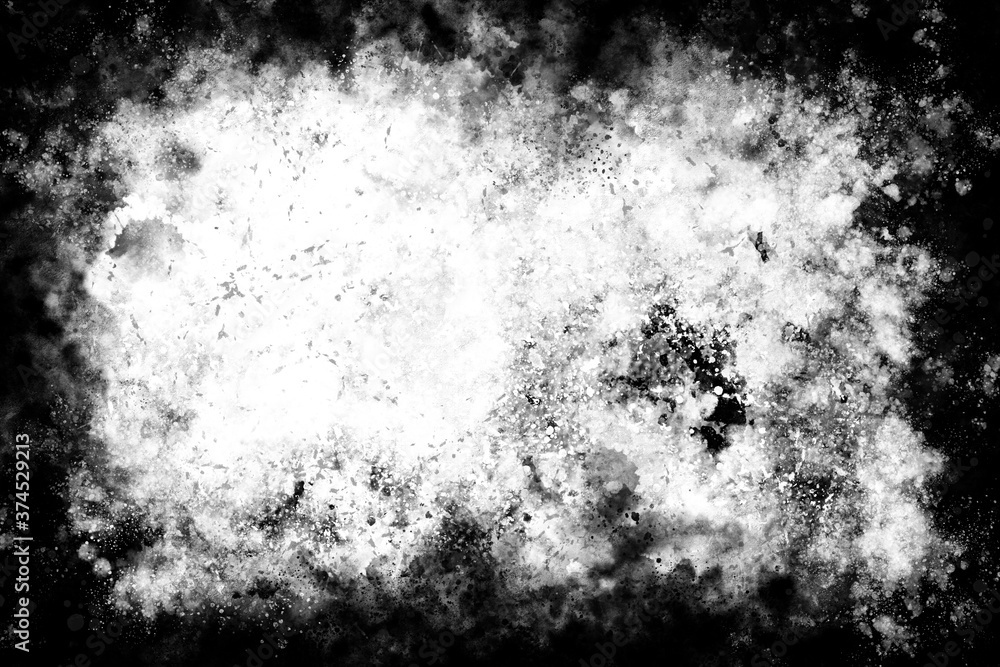 An abstract black and white grunge background image. An abstract black and white grunge background image.
