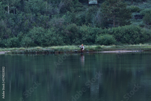 fishing, man, water, fly fishing, cap, catch, flow, rod, active, wader, sport, casting, leisure, trout, fisherman, recreation, fly, angler, picturesque, natural, line, nature, mountain, hobby, people,
