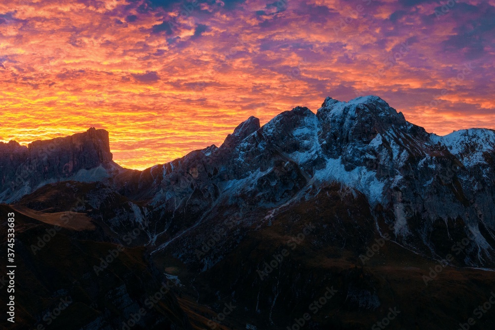 Dolomites sunrise