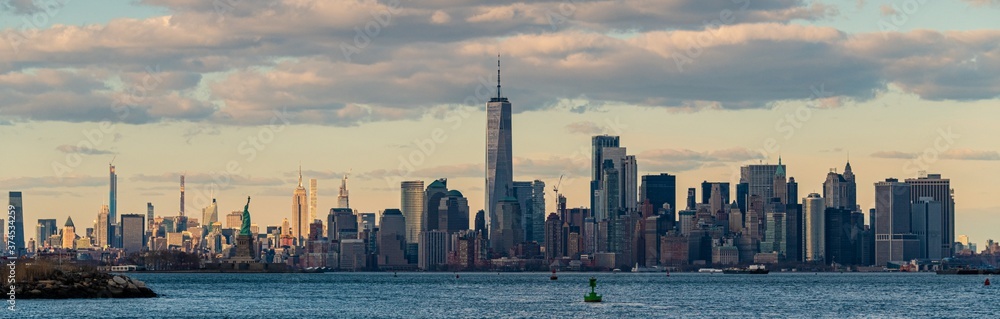 Obraz premium New York City downtown skyline