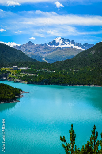 Lago di Cancano in Italy