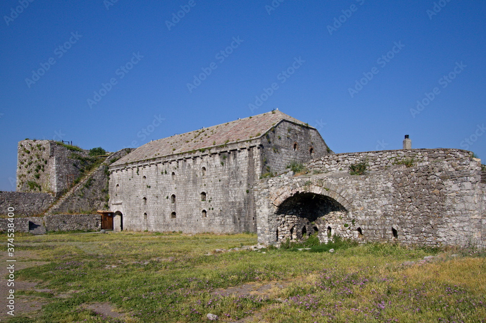 Rozafa Castle is located near Skhoder City. Albania. Europe. Rozafa Castle is located near Skhoder City. Albania. Europe.