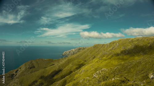 Un paisaje maravilloso de la costa gallega.