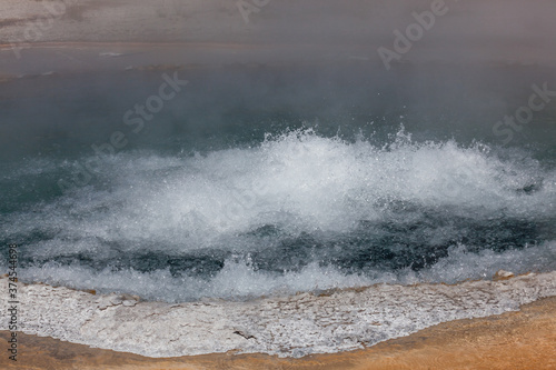 Crested Pool at Yellowstone National Park