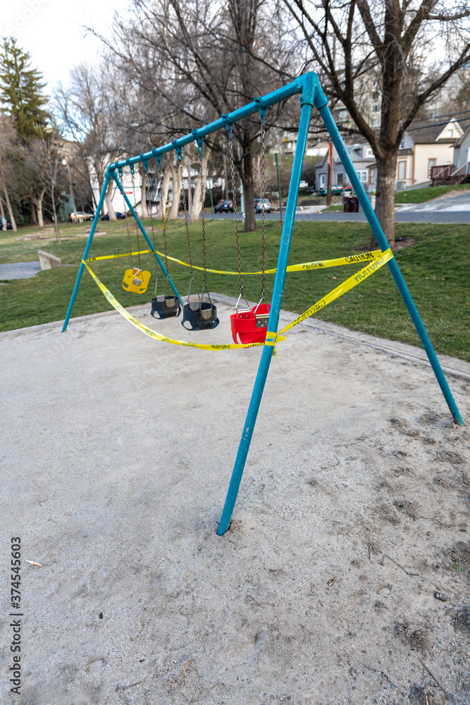 COVID-19 Precautions to Prevent Viral Infections on a Public Playground COVID-19 Precautions to Prevent Viral Infections on a Public Playground