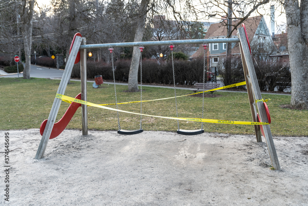 COVID-19 Precautions to Prevent Viral Infections on a Public Playground COVID-19 Precautions to Prevent Viral Infections on a Public Playground
