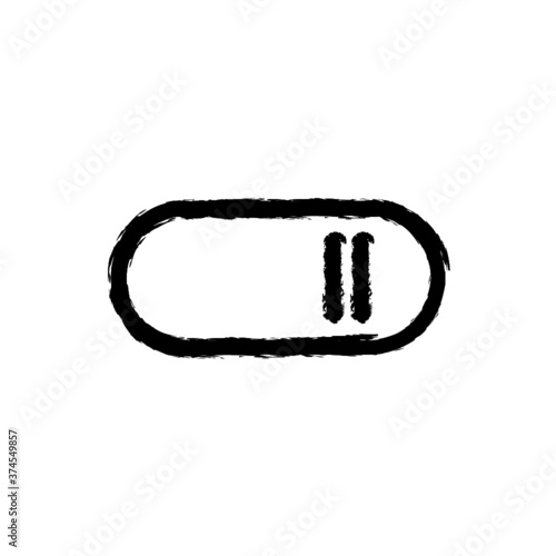 vector illustration hand drawn icon ofsettings on