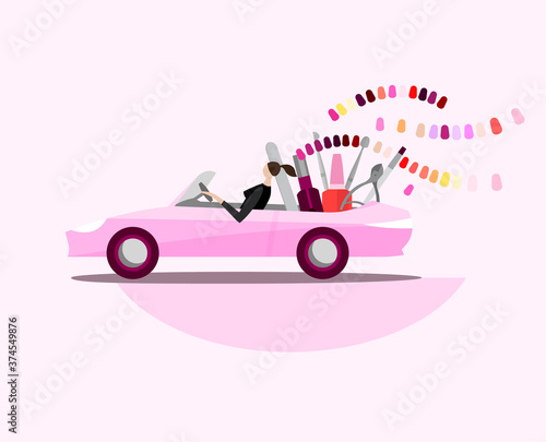 Mobile beauty salon