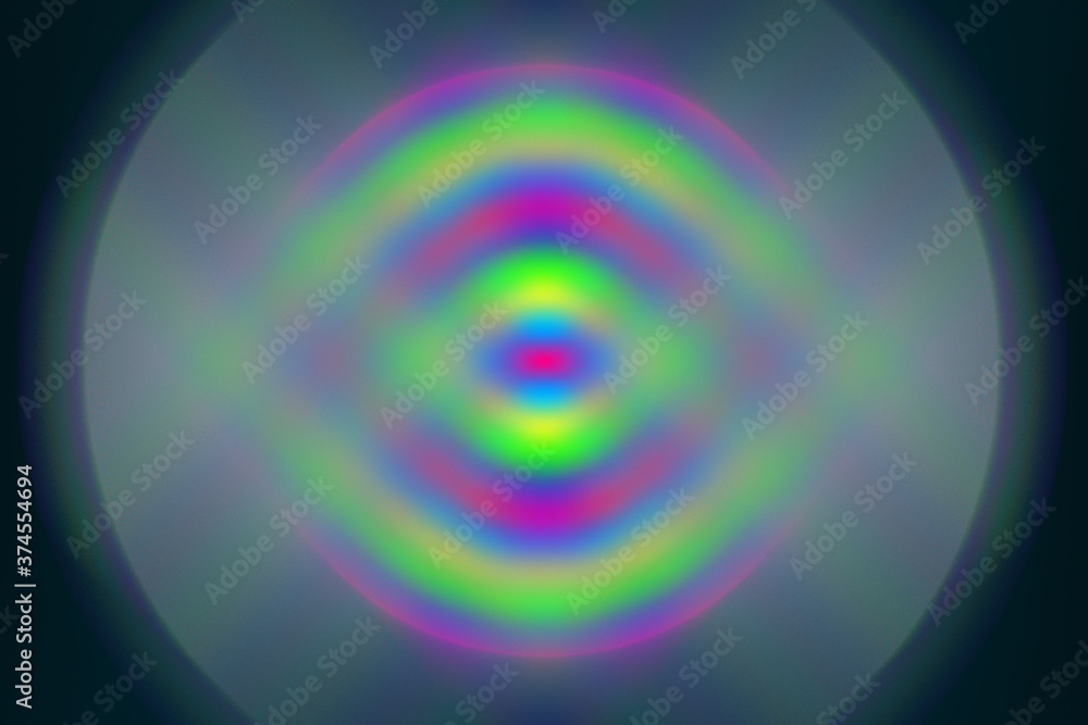 An abstract circular vignette blur background image.